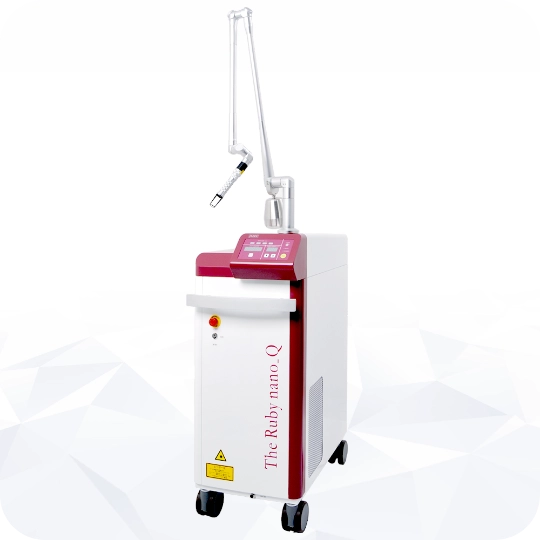 Qスイッチルビーレーザー